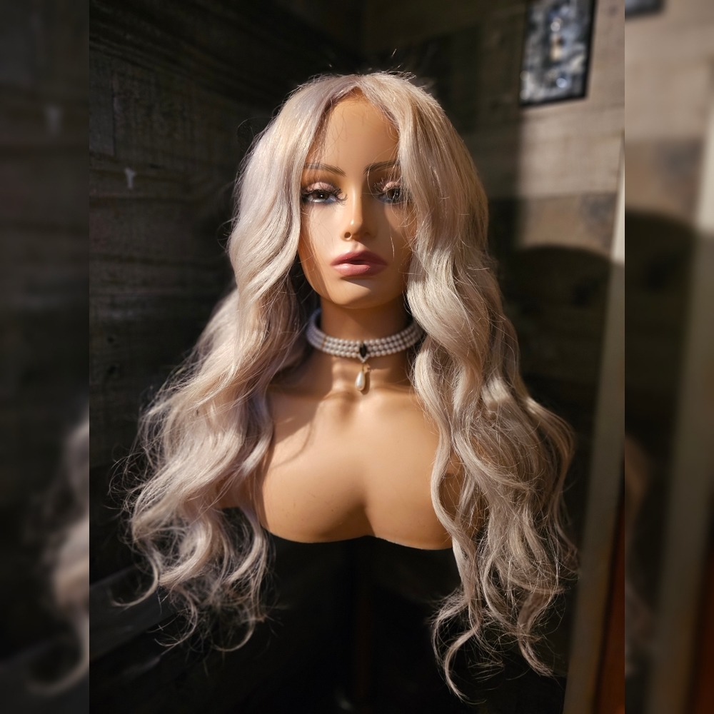 ❗️Sold: Blonde Human Hair Wig